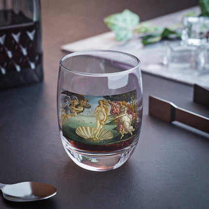 Birth of Venus by Sandro Botticelli Whiskey Glass