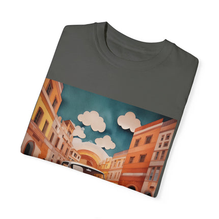 1960 Alfa Romeo Giulietta Unisex Garment-Dyed T-shirt