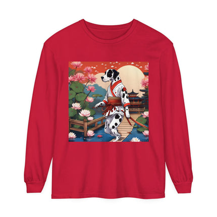 Doberman of the Rising Sun Long Sleeve T-Shirt