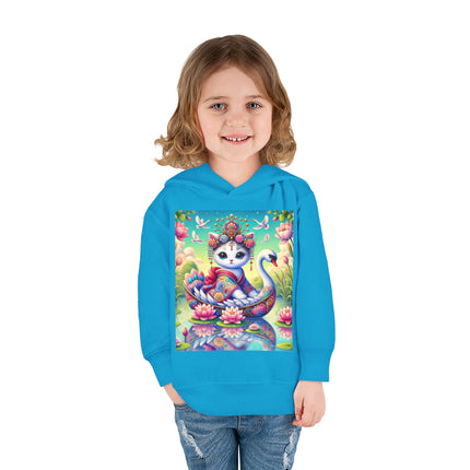 Geisha Kitten’s River Voyage Toddler Pullover Fleece Hoodie