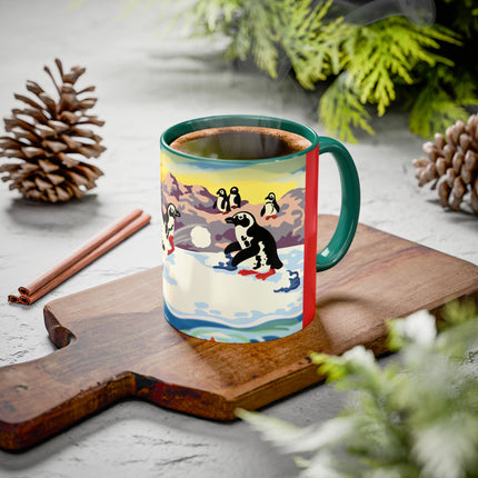 Snowball Shenanigans Colorful Mugs (11oz, 15oz)