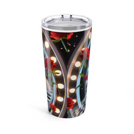 Halloween Witch Through the Mirror Tumbler 20oz