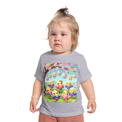 Easter Chicks and Springtime Wishes Baby T-Shirt
