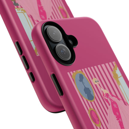 Lady in Pink Phone Case – Graceful Sophistication