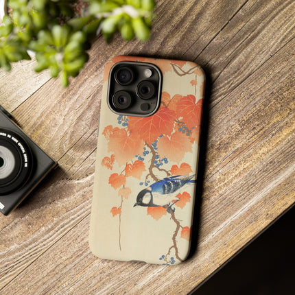 Japanese Bird and Branch by Ohara Koson Phone Cases