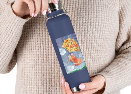 Flight of Blossoms Copper Vacuum Insulated Bottle, 22oz