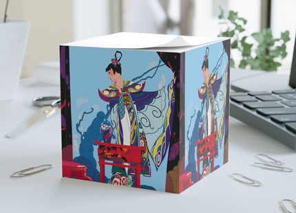 A Visual Journey by Umberto Brunelleschi Note Cube