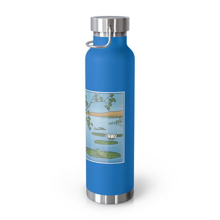 The Crow and the Frog Copper Vacuum Insulated Bottle, 22oz