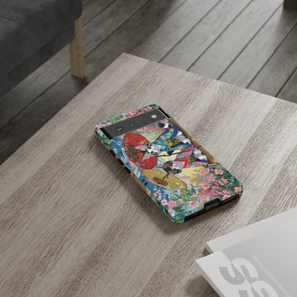 Kimono Kitties Phone Cases