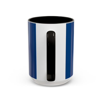 Blue Jay at an Autumn Tea Ceremony Colorful Mugs (11oz, 15oz)