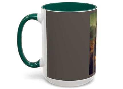 Mona Lisa by Leonardo da Vinci Colorful Mugs (11oz, 15oz)