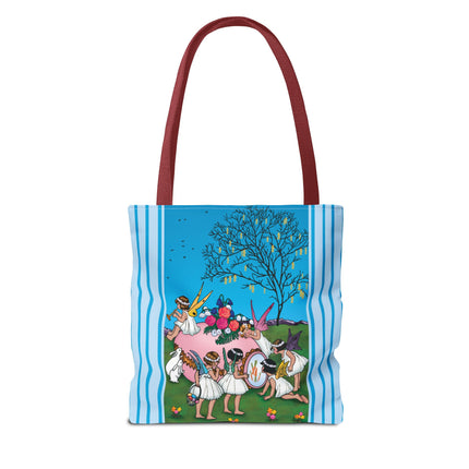 Enchanted Easter Gathering Tote Bag (AOP)