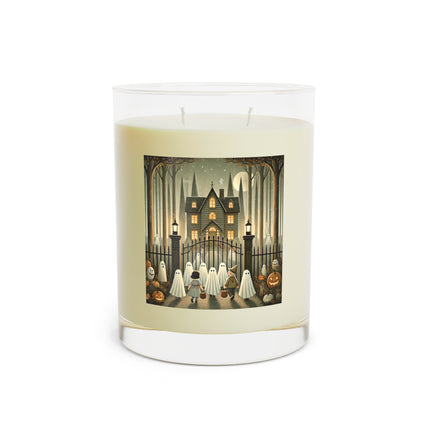 Ghostly Welcome – A Halloween Night Scented Candle - Full Glass, 11oz
