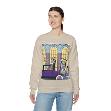Au Revoir by George Barbier Heavy Blend™ Crewneck Sweatshirt