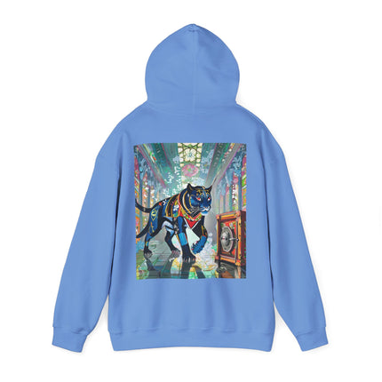 Cyber Panther’s Hunt – Heavy Blend™ Hooded Sweatshirt