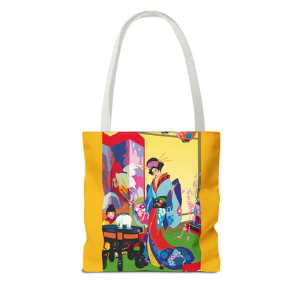 A Timeless Journey by Umberto Brunelleschi Tote Bag (AOP)