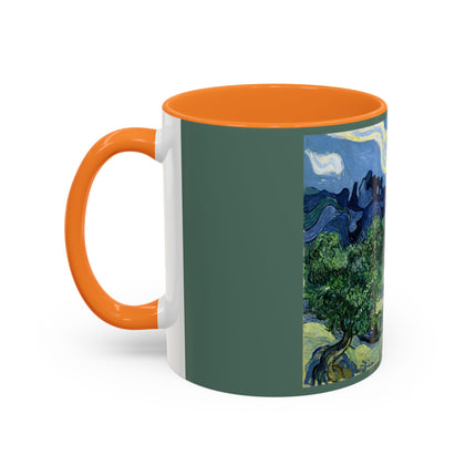 Olive Trees by Vincent Van Gogh Colorful Mugs (11oz, 15oz)