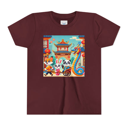 Lantern Street Dragon Parade Youth Short Sleeve Tee