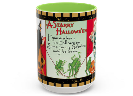 A Starry Halloween Colorful Mugs (11oz, 15oz)
