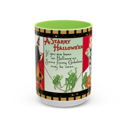 A Starry Halloween Colorful Mugs (11oz, 15oz)