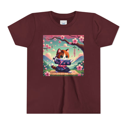 Samurai Kitten Youth Short Sleeve Tee