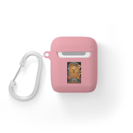 June & Pearl, Alexandrite AirPods Case — Gem Series by Sofia Chiostri