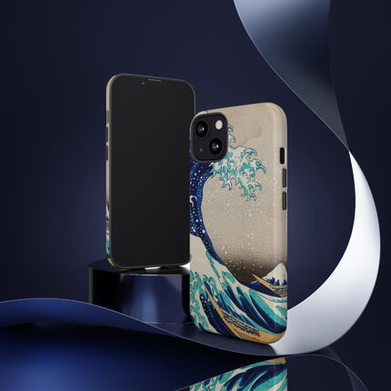 The Great Wave off Kanagawa by Katsushika Hokusai Phone Cases