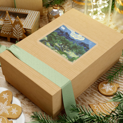 Olive Trees by Vincent Van Gogh Kiss-Cut Stickers (4 Sizes)