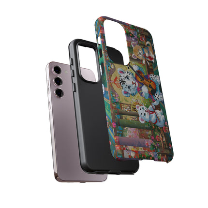 Melodies of the Snow Lion Cub Phone Cases