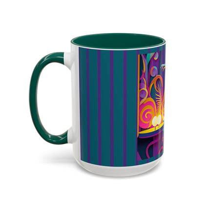 Dance of the Skeleton Ballerinas Colorful Mugs (11oz, 15oz)