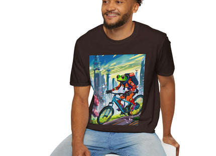 Cyberpunk Frog Softstyle T-Shirt