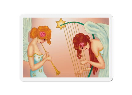 Heavenly Angel Duet Die-Cut Magnets (5 Sizes)