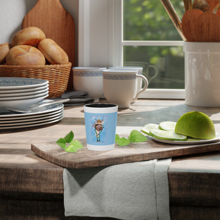 Enchanting Serenity Ceramic Shot Glass