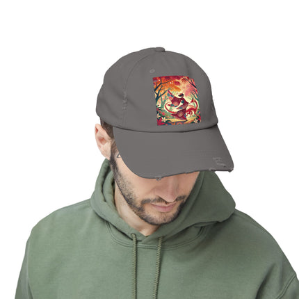 The Dragon Fairy’s Dance Unisex Distressed Cap
