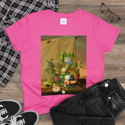 Still Life by Corredo und Starkenberg Women's Midweight Cotton Tee