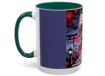 Halloween Sorceress Colorful Mugs (11oz, 15oz)