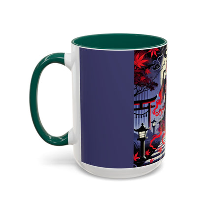 Halloween Sorceress Colorful Mugs (11oz, 15oz)