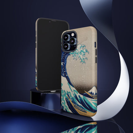 The Great Wave off Kanagawa by Katsushika Hokusai Phone Cases