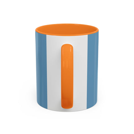 🎿❄️ The Winter Garden Skier Colorful Mug – Whimsical Holiday Fantasy