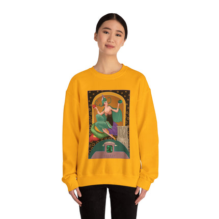 May & Emerald (from the Gem Series) by Sofia Chiostri Heavy Blend™ Crewneck Sweatshirt