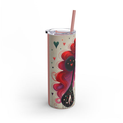 To My Valentine Skinny Matte Tumbler, 20oz