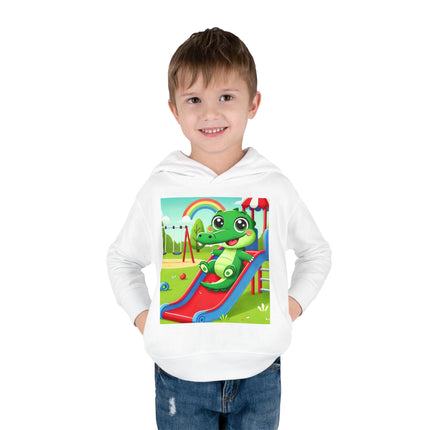 Playground Crocodile Joy Toddler Pullover Fleece Hoodie