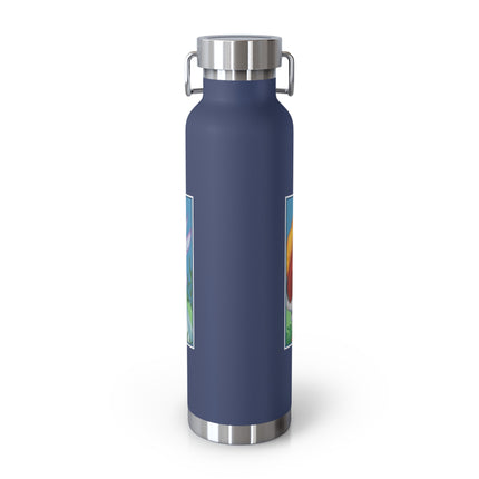 Fairy and Dapper Chick Copper Vacuum Insulated Bottle, 22 oz