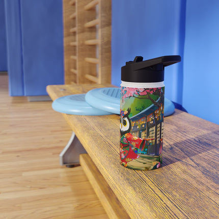 Twirling Talons Stainless Steel Water Bottle
