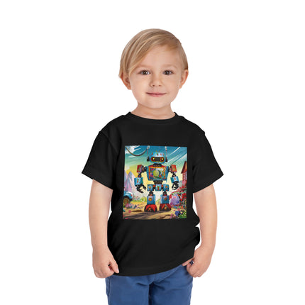 The Rusty Robot Toddler Short Sleeve Tee