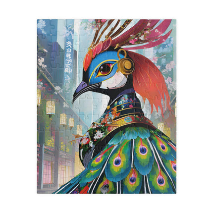 Techno Plumes Puzzle (110, 252, 520, 1014-piece)