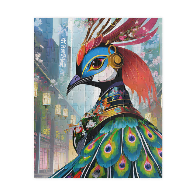 Techno Plumes Puzzle (110, 252, 520, 1014-piece)