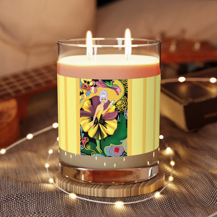 Enchanted Pansy Elegance Scented Candle