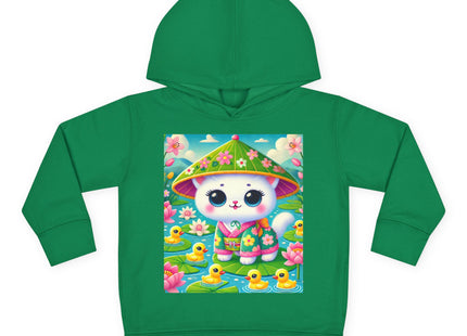 Lily Pond Stroll Toddler Pullover Fleece Hoodie