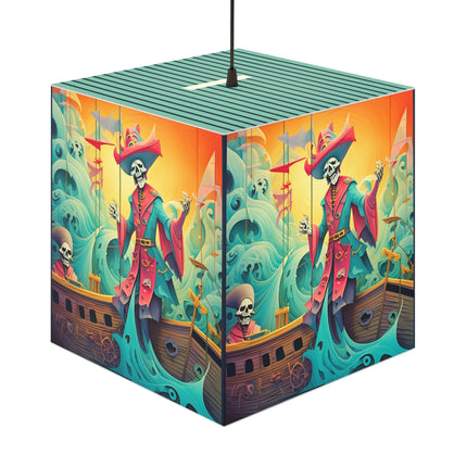 Skeleton Crew of the Misty Seas Light Cube Lamp